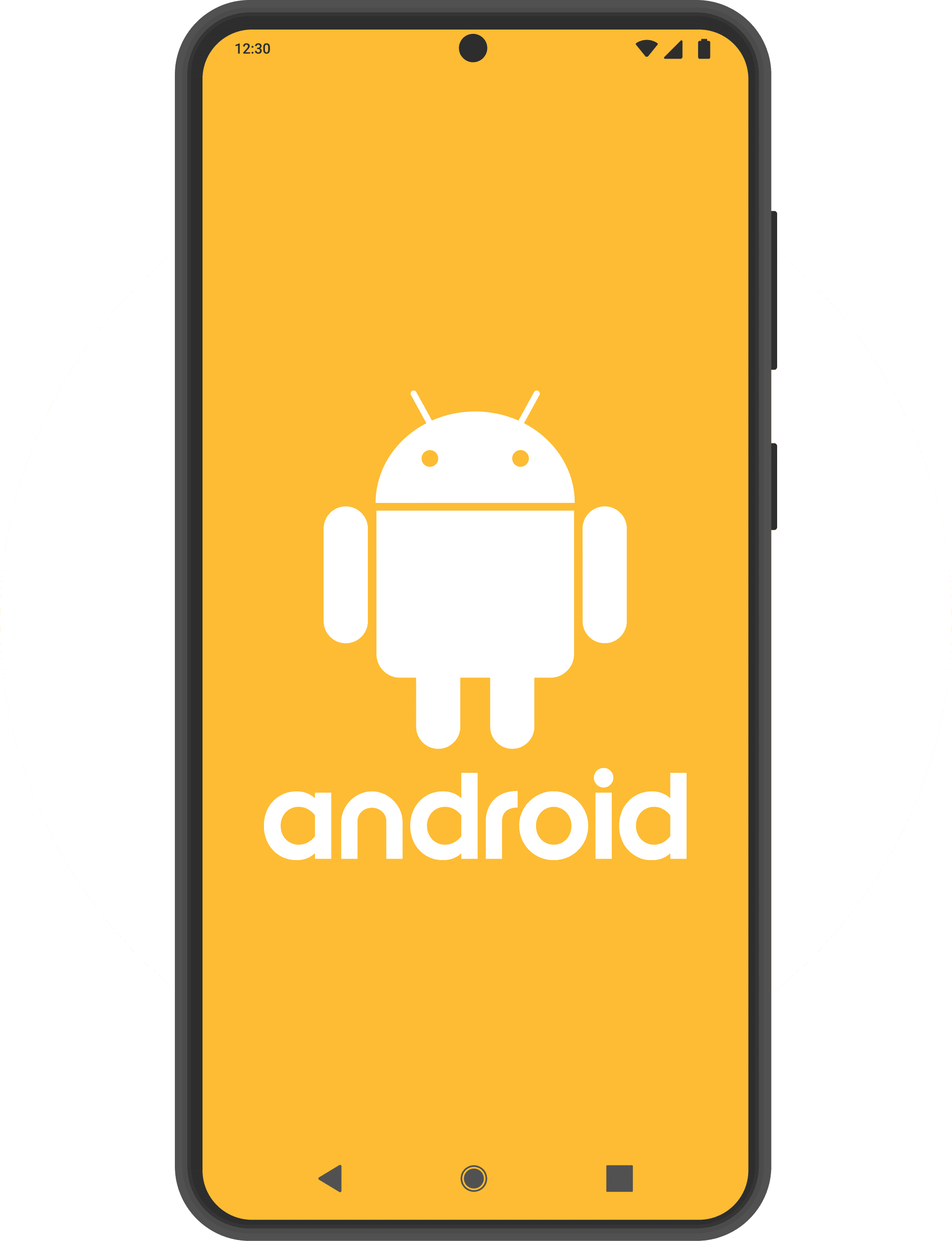 A Phone with Android Logo
