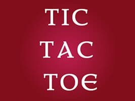 TicTacToe 2012 Android app screenshot