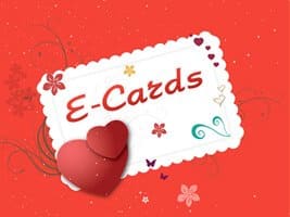 E-Cards Greeting App iOS app screenshot