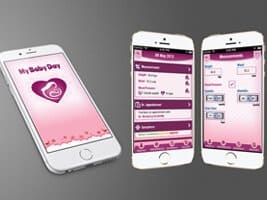 My BabyDay iOS app screenshot