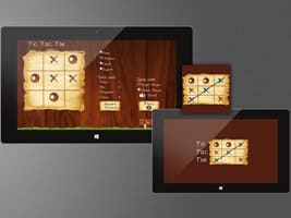 Tic Tac Toe iOS app screenshot